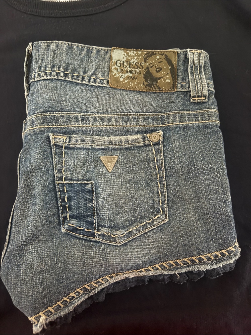 Vintage GUESS Los Angeles Denim Shorts 🖤